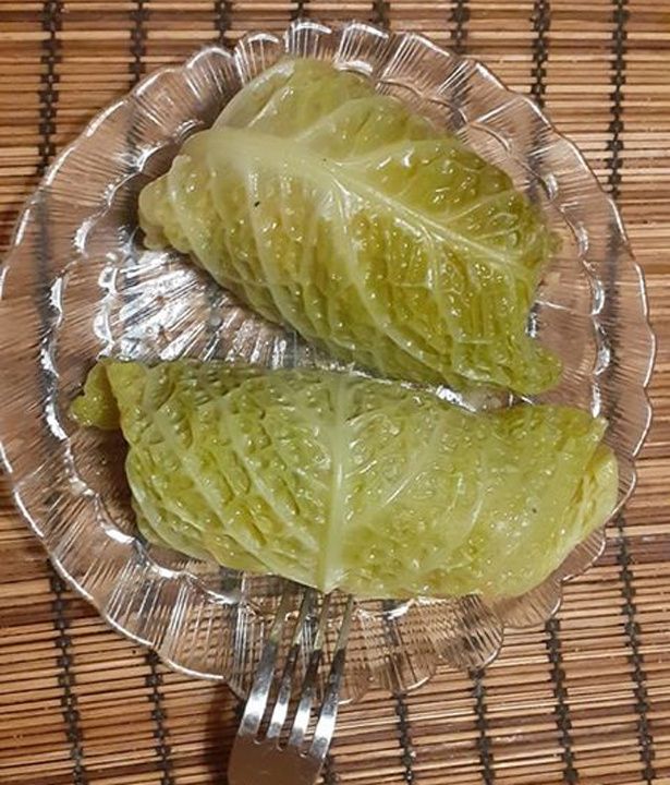 Голубцы из савойской капусты на пар