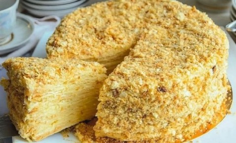 Торт «Наполеон»: по классическому рецепту