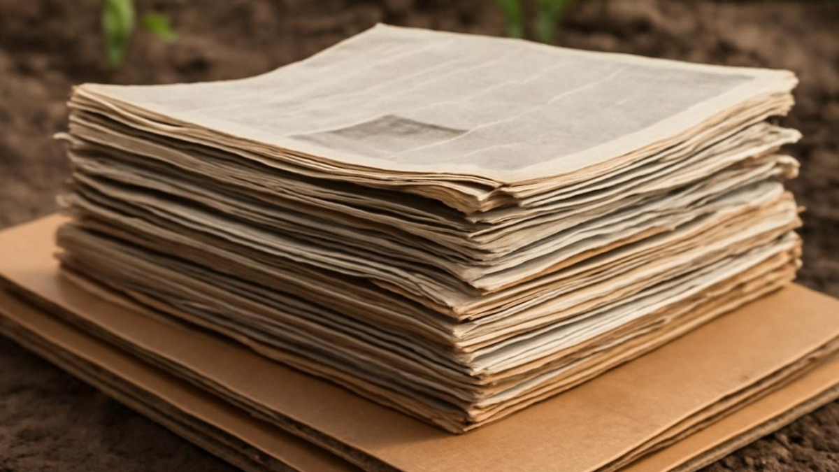 Старые газеты на даче: лучший помощник в борьбе с сорняками и вредителями