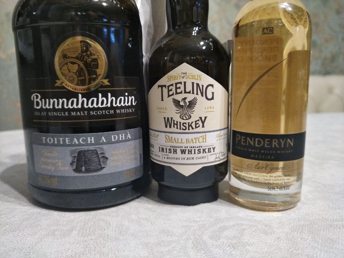 Виски на пробу: Penderyn, Bunnahabhain и Teeling в сравнении