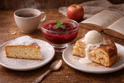 Сладкие воспоминания: манник, кисель и шарлотка, которые согревают душу