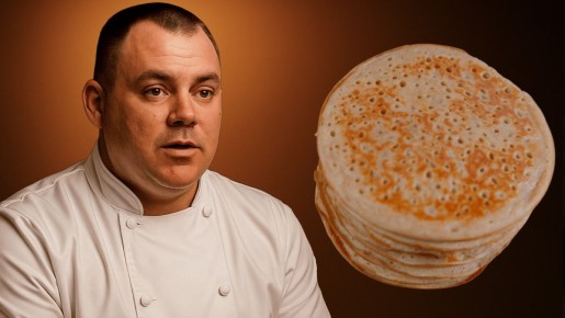 Как приготовить вкусные блины на закваске из цельнозерновой муки