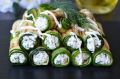 Нежные рулетики с кабачками и творожной начинкой — простое и вкусное блюдо