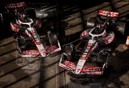 Haas представляет уникальную ливрею для гонки в США