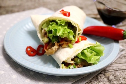 Невероятно аппетитные буррито в лаваше: простой и быстрый рецепт