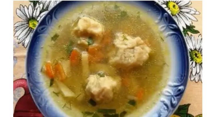 Нежный картофельный суп с рыбными фрикадельками для всей семьи