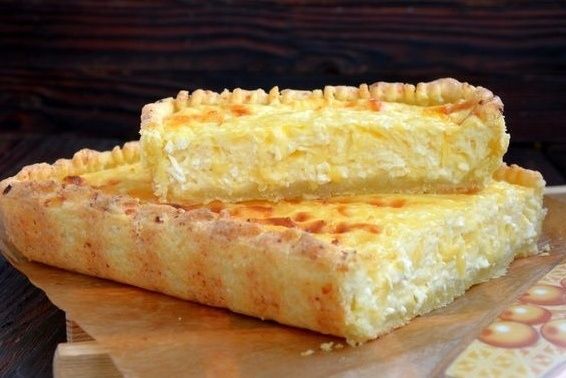 Творожный тарт: ваш новый любимый закусочный пирог