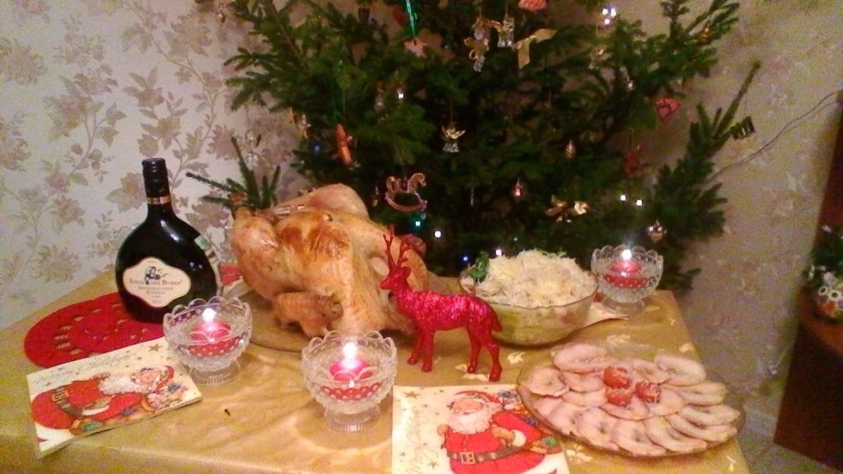 Удивительный Рождественский стол