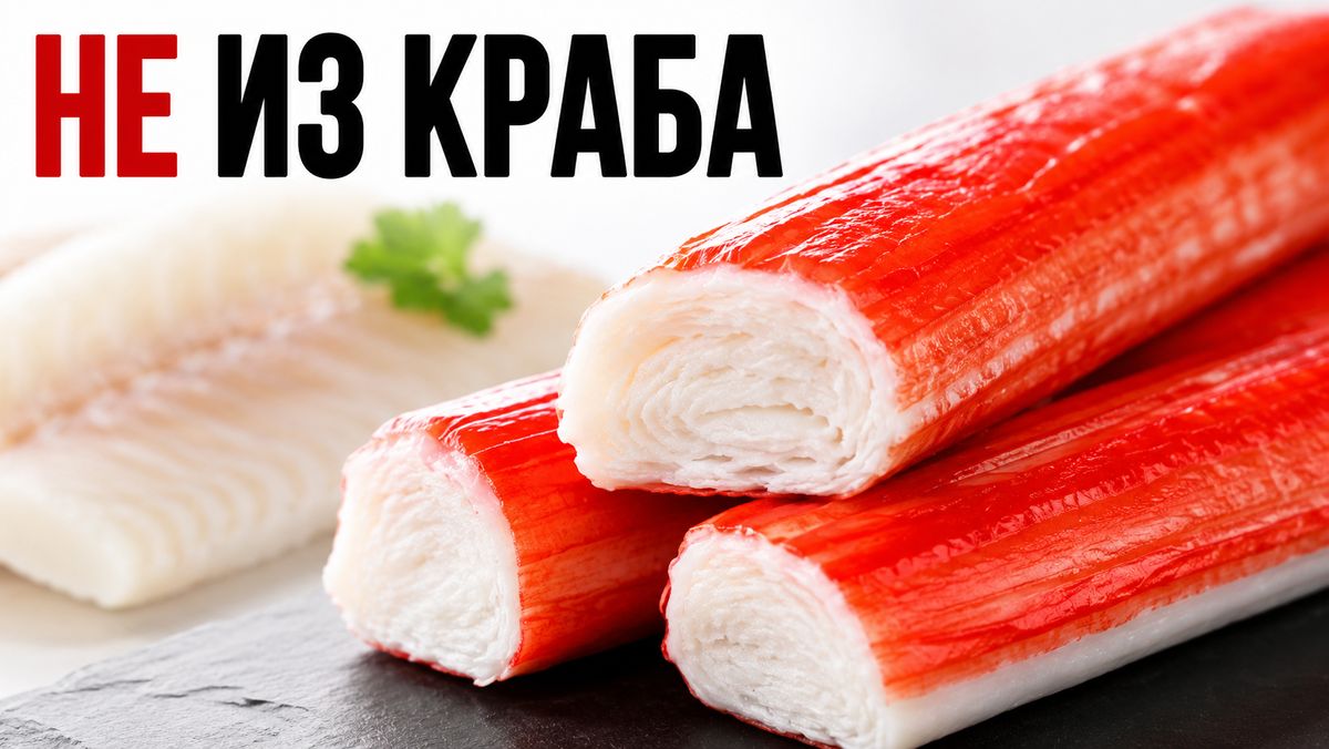 Крабовая палочка: откуда пришел этот морской миф